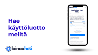 Hae käyttöluotto meiltä
