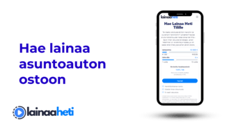 Hae lainaa asuntoauton ostoon