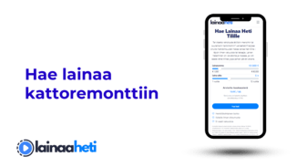 Hae lainaa kattoremonttiin