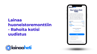 Laina huoneistoremonttiin