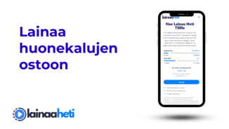 Lainaa huonekalujen ostoon