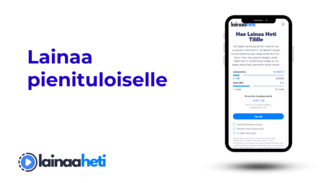 Lainaa pienituloiselle 