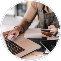 Pienlaina heti tilille